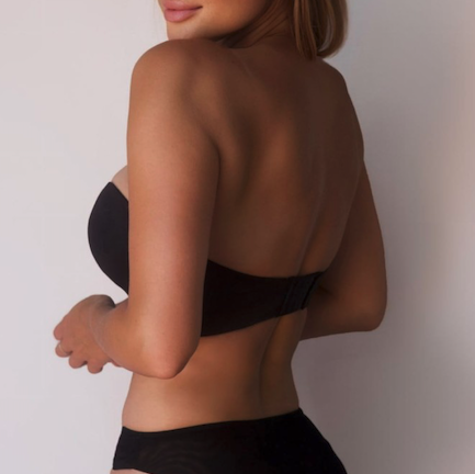 Icon Strapless Black