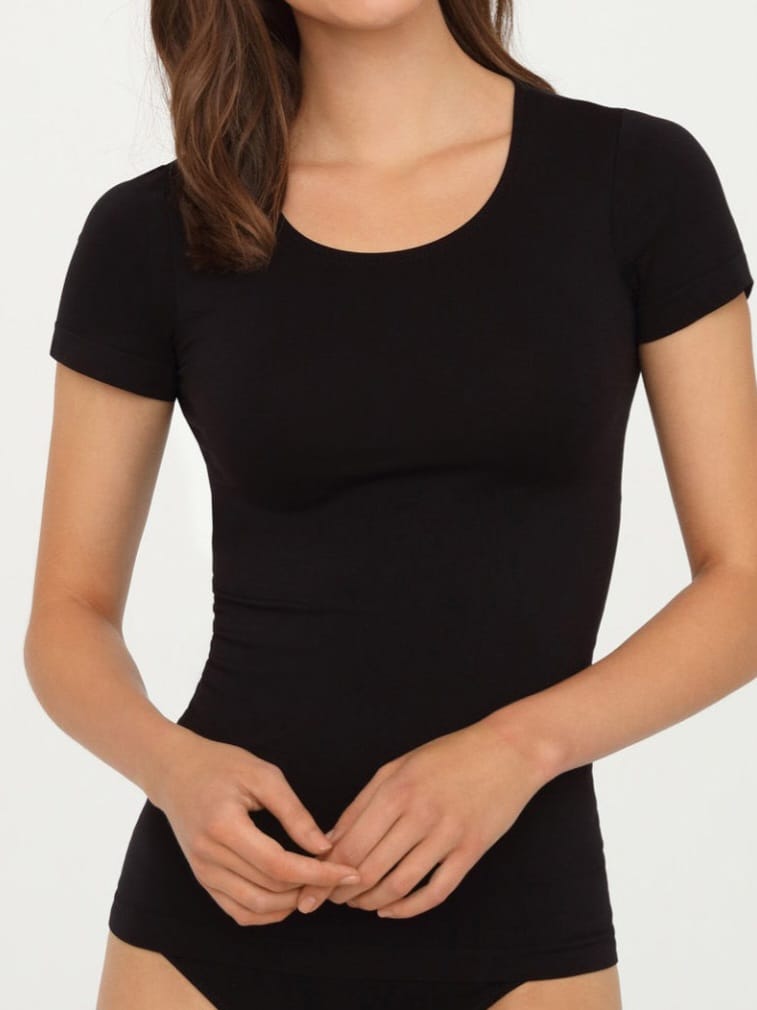 Basic Top Black T-Shirt