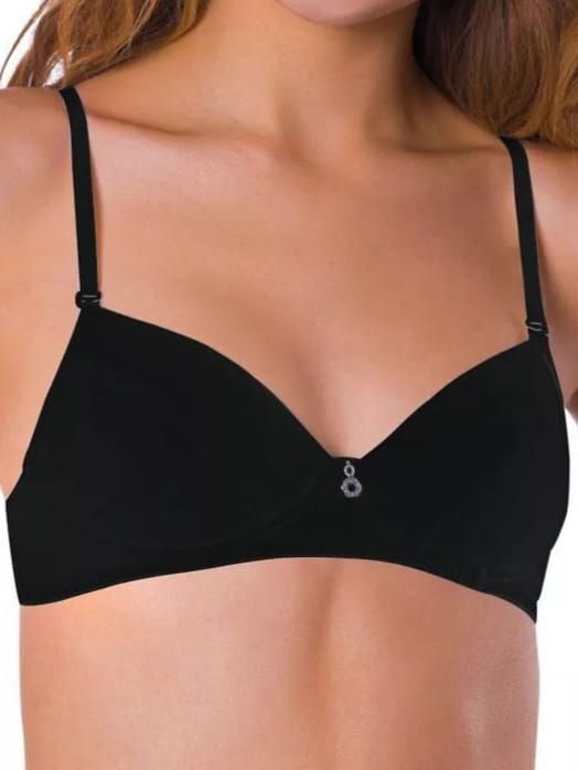 Kelly Teenager Black Bra