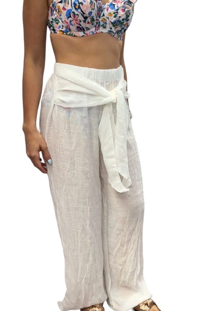 Pareo Pants Lisboa White