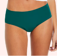 Period Panty Emerald Nylon Midi Brief