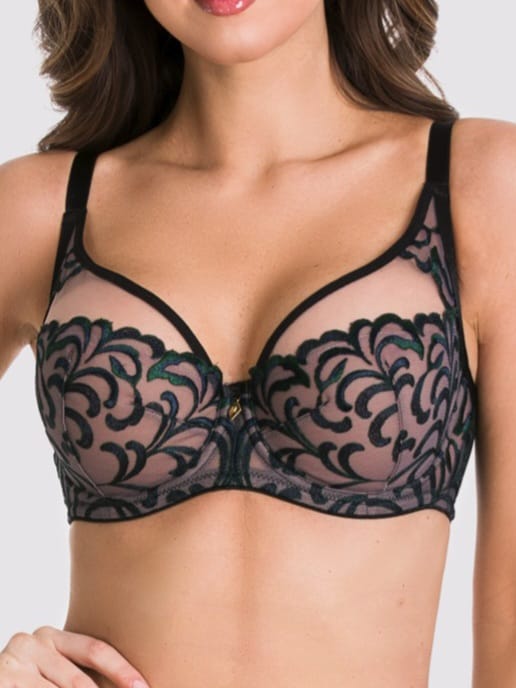 Salma Black Bra