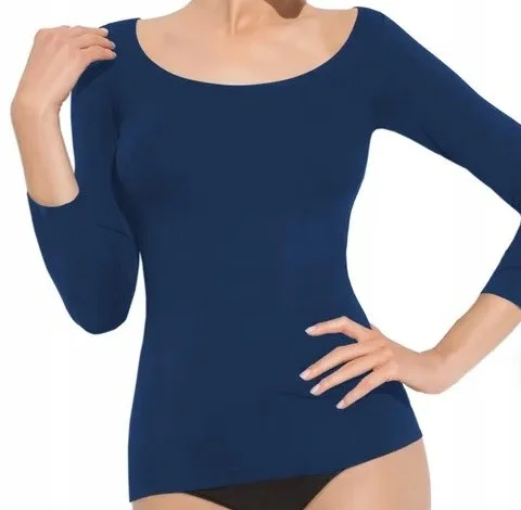 Basic Top T-Shirt Perfect Denim Blue