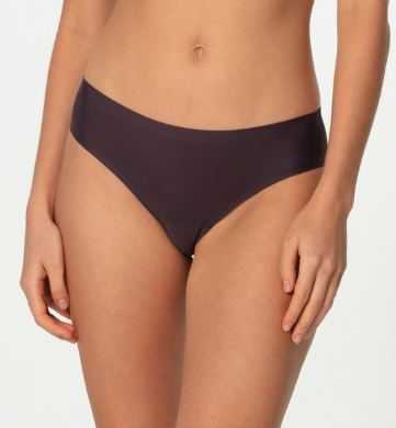 Seamless Wonder Tanga Dark Plum