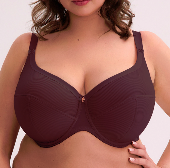 Sonia Big Cup Wine Bra