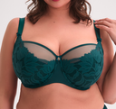 Sara semi-padded Maxi Green Bra