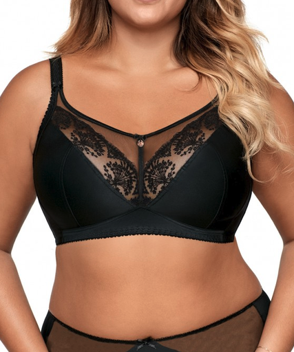 Avery Bra Black Sin Varilla