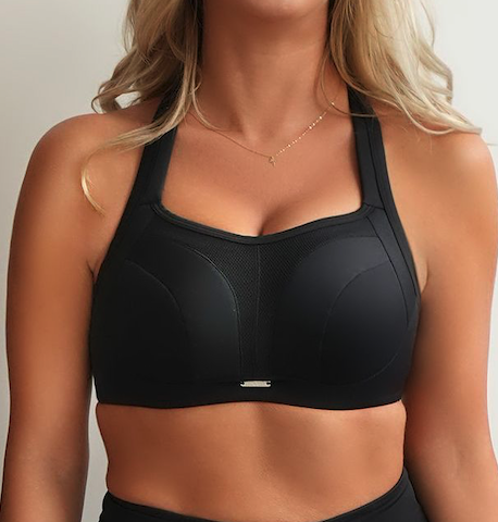 Active Black Sport Bra