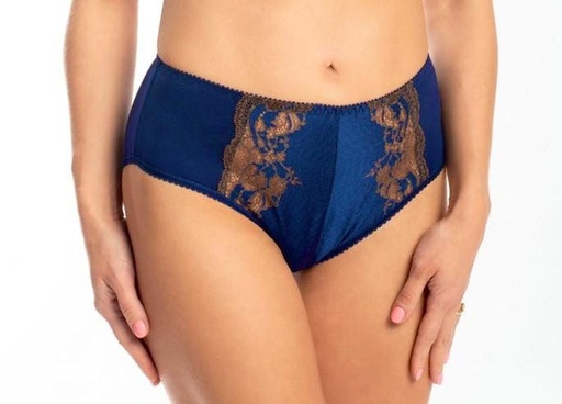 Eva Gold and Blue Tanga