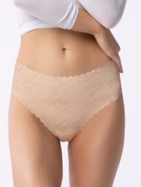 Seamless Wonder Lace Nude Tanga